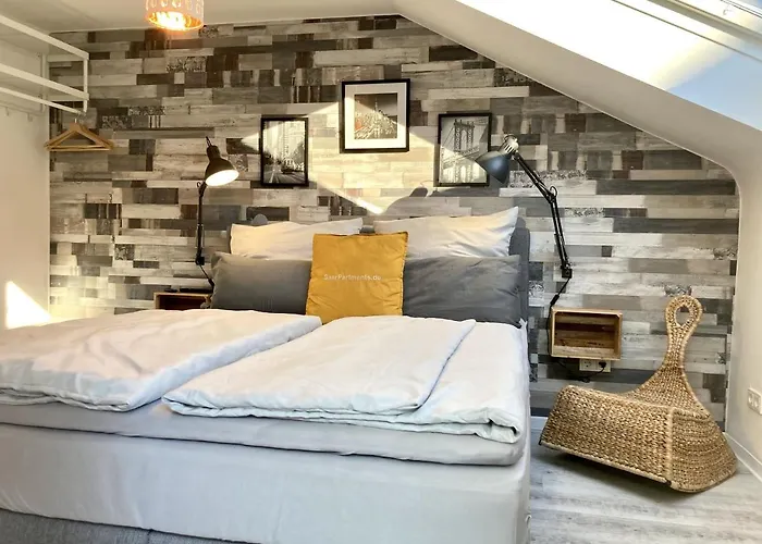 Living At Saarpartments - Adultsonly - Business & Holiday Homes With Kitchen For Long- And Short Term Stay, 3 Min To St Johanner Markt And Points Of Interest
